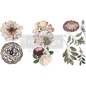 Natural Flora Small Transfer, REDESIGN WITH PRIMA