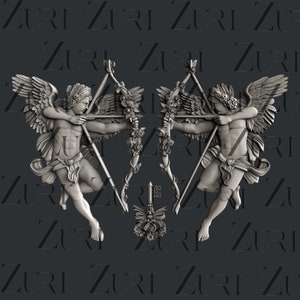 Cupid's Mischief Mould, ZURI DESIGNS Silicone Mould- Use casting resin, modelling pastes etc- Brand new for 2024