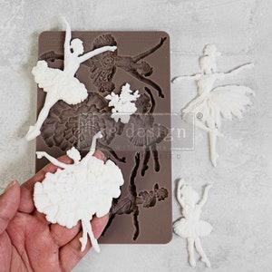 Celestial Grace Mould, REDESIGN WITH PRIMA, 5&quot;x8&quot; Mould, Silicone Mould, Christmas in July, Brand New July 2024