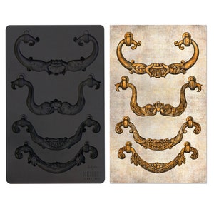 Marseille Hardware Decor Mould, REDESIGN WITH PRIMA, Silicone Craft Mould