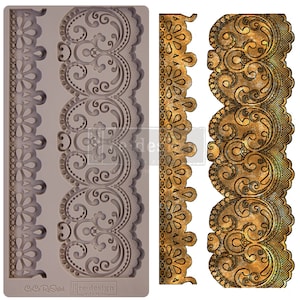 Border Lace mould mold, Redesign with Prima, CeCe Restyled