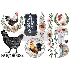 Morning Farmhouse Small Transfer, REDESIGN WITH PRIMA