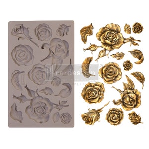 Fragrant Roses mould, mold REDESIGN WITH PRIMA,