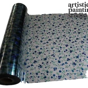 Jaycee Hologram (transparant)- Artistieke schilderstudio- Wrijf op decoratieve metaalfolie