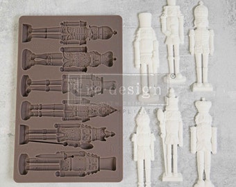 Nutcracker Magic Mould, REDESIGN WITH PRIMA, 5"x8" Mould, Silicone Mould, Christmas in July, Brand New July 2024
