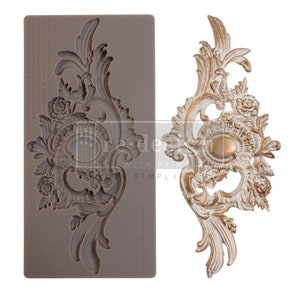 Annette Decor Mould, REDESIGN WITH PRIMA, Silicone Mould, Mood, Craft Mould 4"x8"
