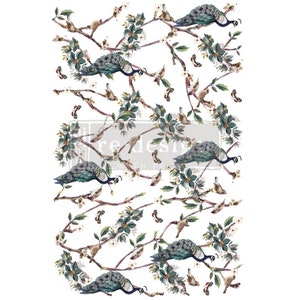 Avian Sanctuary Decor Transfer, REDESIGN WITH PRIMA