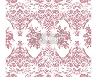 Vintage behang, REDESIGN WITH PRIMA, decorstempelset