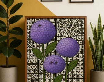 Hortênsia Malva, MINT BY MICHELLE Decoupage - Papel para decoupage - Disponível nos tamanhos A3 ou A1