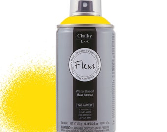 Primary Yellow Chalky Look Spray- 330ml FLEUR PAINT