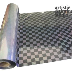 Harley Hologramm (Transparent) - Artistic Painting Studio- Rub On Dekorative Metallic Folie