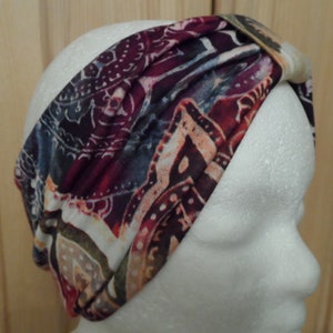 Headband, ear warmers Beate, unique