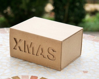 Box Christmas crate Chest frame treasure Crate Xmas