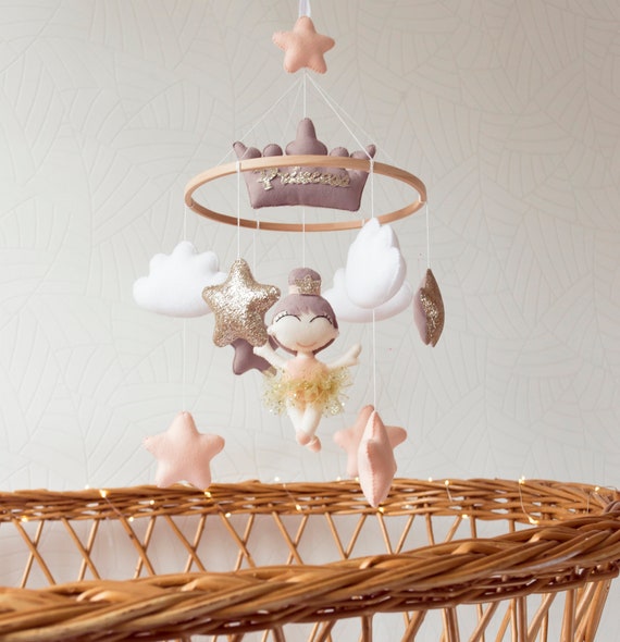 Baby Mobile Baby Girl Mobile Princess Crib Mobile Nursery Etsy Baby Mobile Baby Girl Mobile Princess Crib Mobile Nursery Etsy
