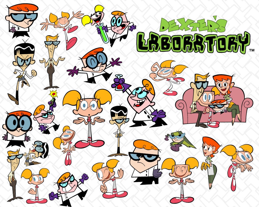 Download Dexters Laboratory SVG Dexter Laboratory Cartoon Network | Etsy