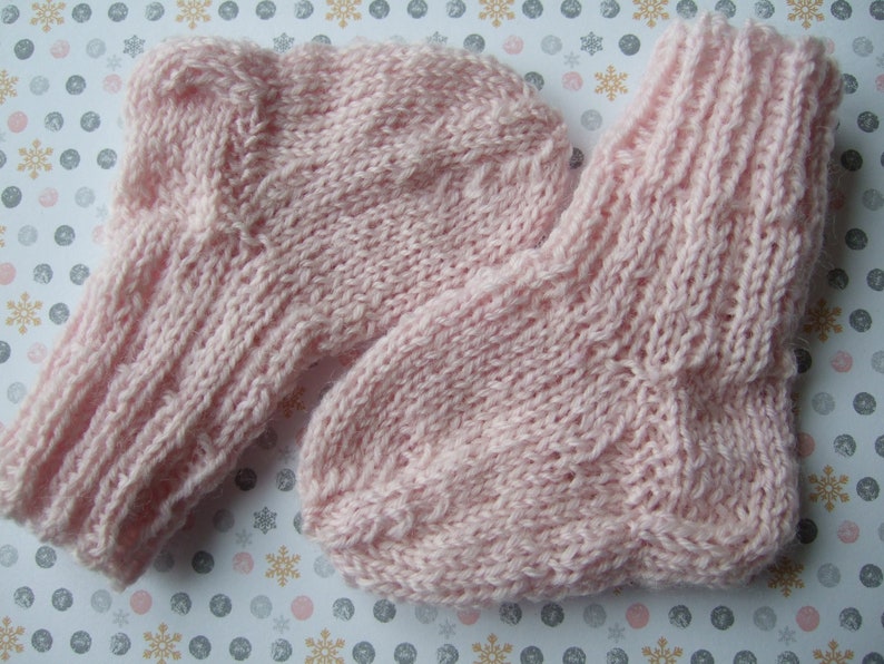 Newborn Socks Pink Baby Socks