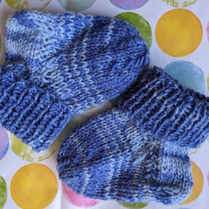 Calcetines azules para bebé - Calcetines para recién nacido