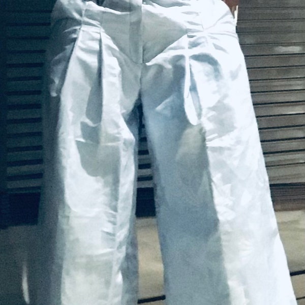Pantalon large Bazin