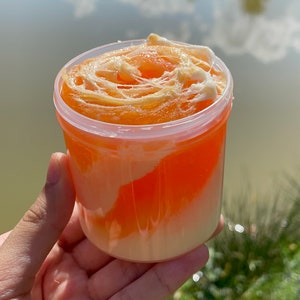 Melted Creamsicle Slime (Scented)