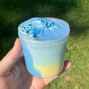 Blue Raspberry Lemonade Starburst Slime (scented)