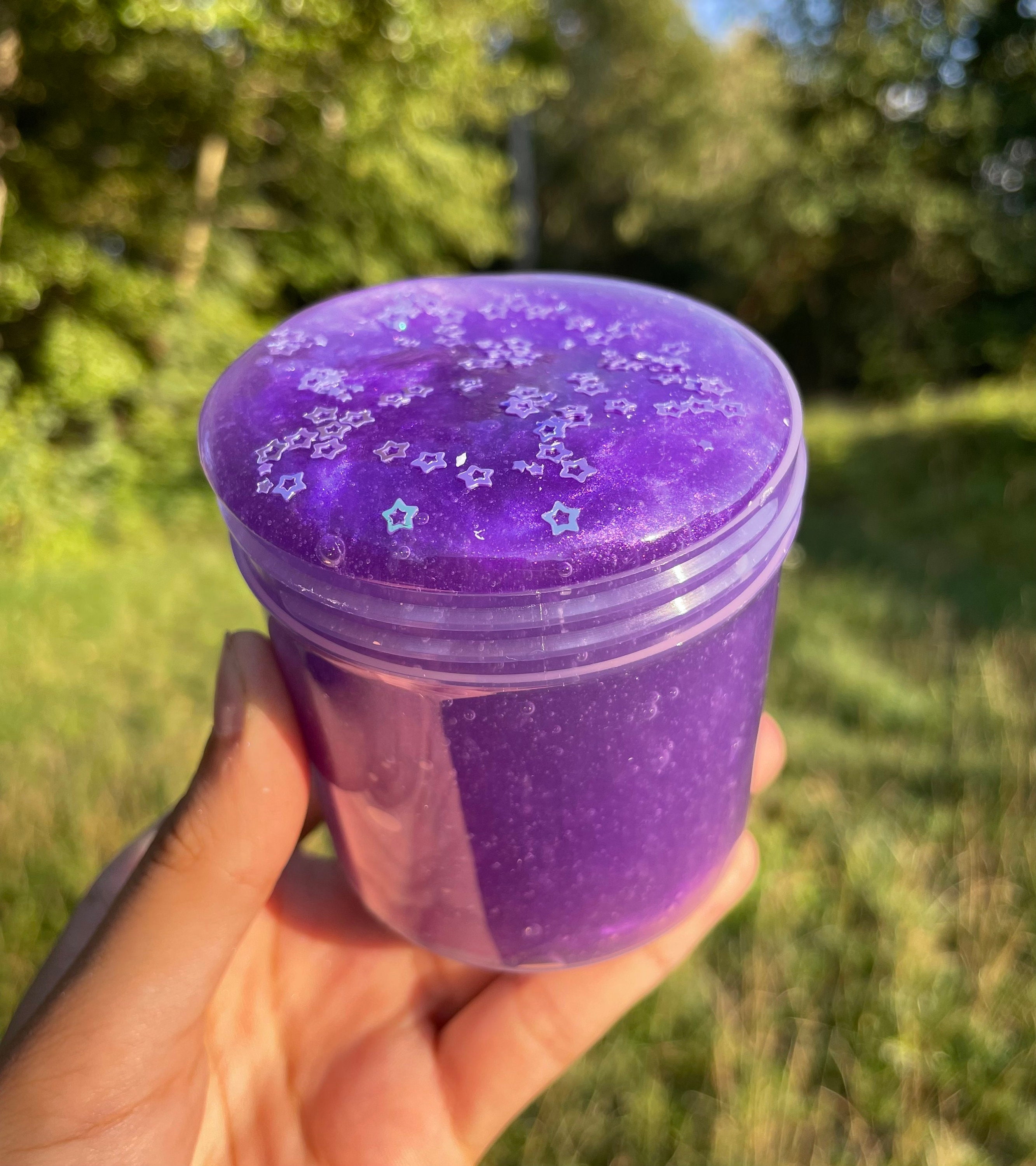 Travel the Galaxy Slime, Glitter Slime, Pick Your Own Scent, Therapy Dough,  Glossy Slime, Stress Relief, Unique Gift Shop, Dear Slime 