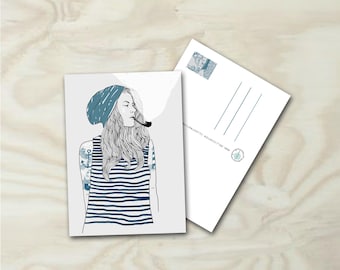 Carte postale "Luise"
