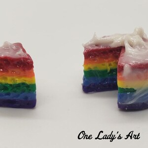 Miniature Rainbow Cake