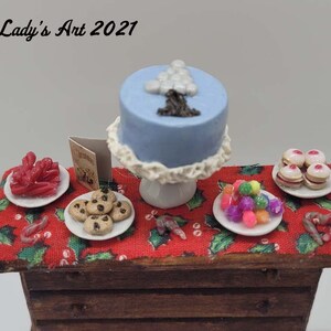 Miniature Christmas Table B