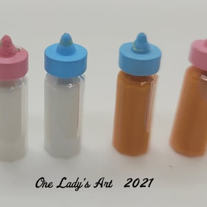 Miniature Baby Bottles (4)