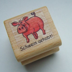 Lobstempel Schwein Bild 2