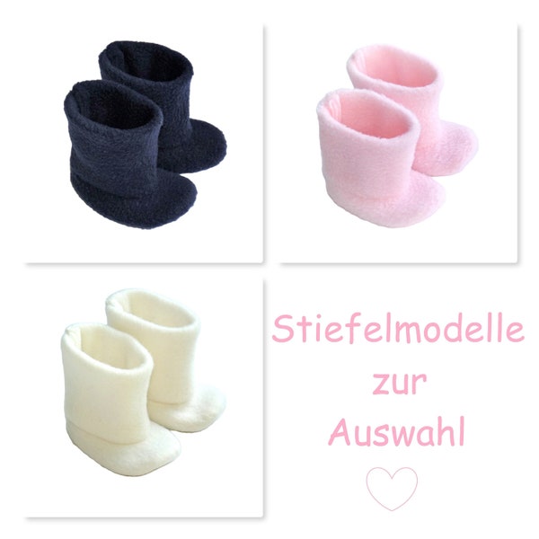 Puppenkleidung 43cm Puppenstiefel für Babypuppe/Stehpuppe div. Farben zur Auswahl für Puppengröße 40-45cm