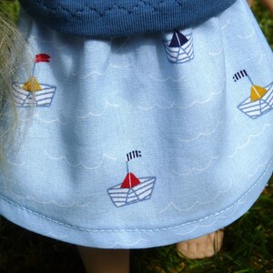 Doll clothes 27 cm set handmade doll things for girls shirt skirt doll outfit Easter gift doll clothes doll accessories 27-30 cm image 4
