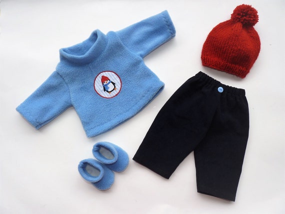 Ensemble Hiver Pour Poupées 43 Cm – Veste, Bonnet, Chaussettes – Lavable – Cadeau Enfant