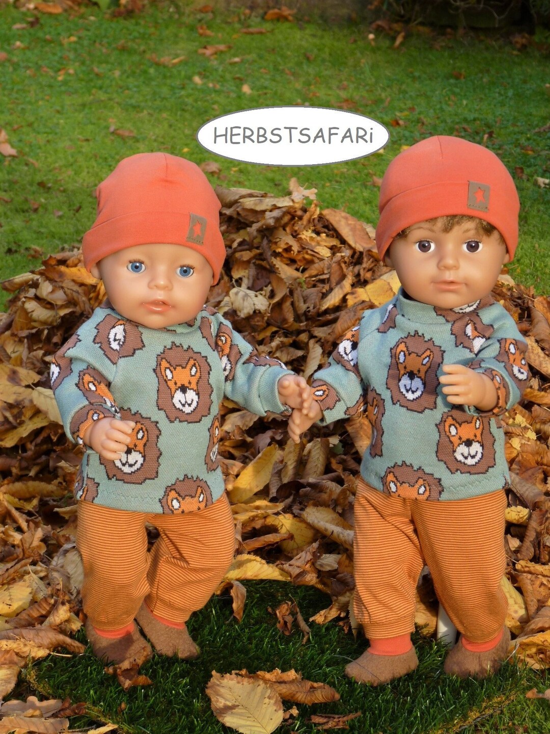 Completi per bambole, vestiti per bambole, bambole appena nate, accessori per bambole con cappello, pantaloni a maniche lunghe, per bambole 35-43 cm, regali per ragazze e ragazzi (C