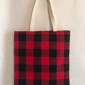 Buffalo Check plaid Einkaufstasche