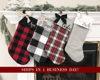 personalized christmas stockings etsy