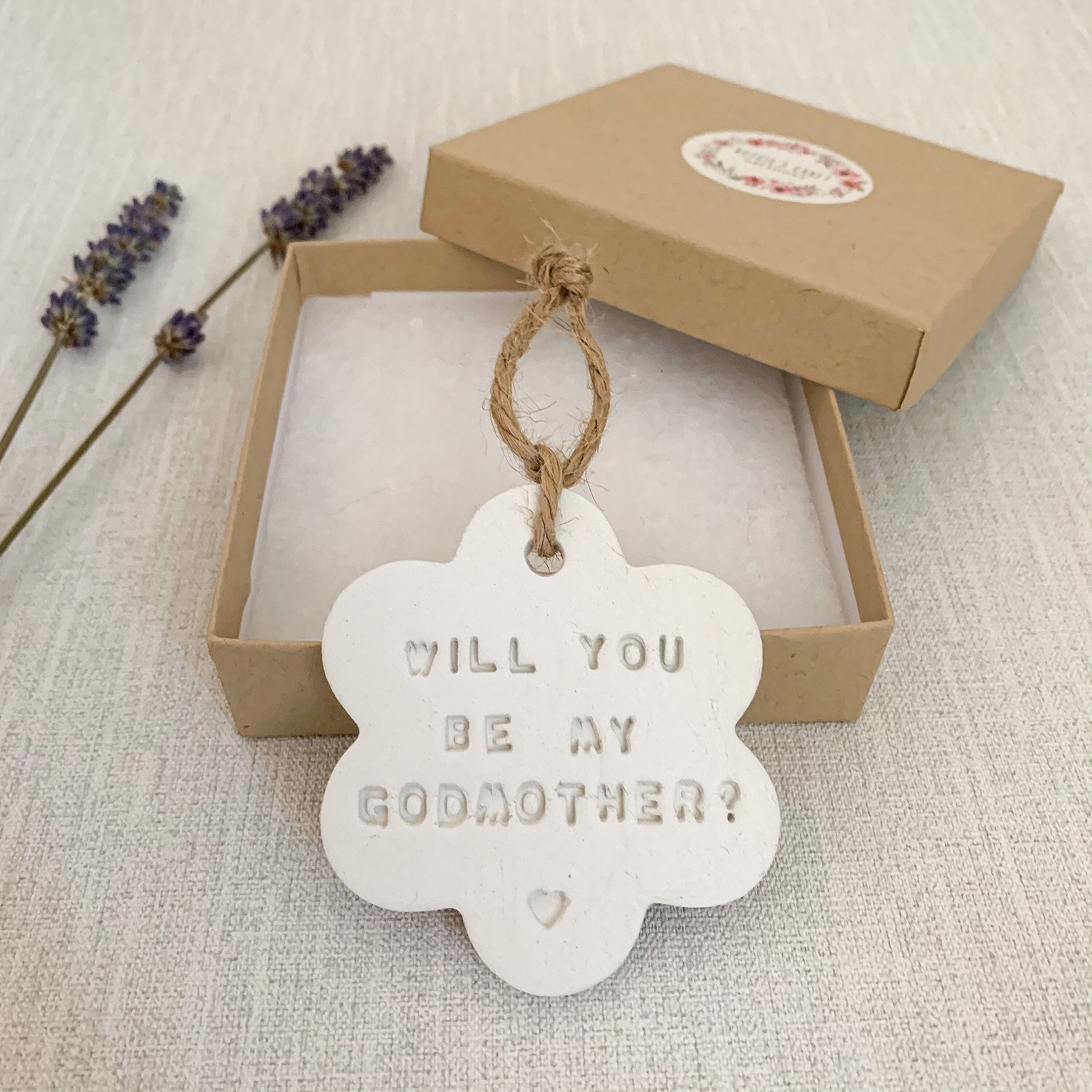 Godmother Gift Will You Be My Godmother Christening Gift Etsy