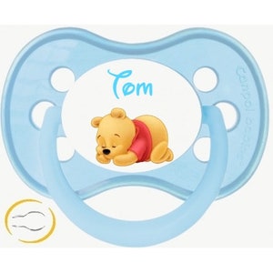 Personalized Baby Winnie & Co classic graphics pacifiers