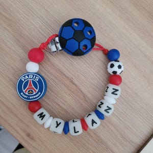 Attache sucette thème Foot