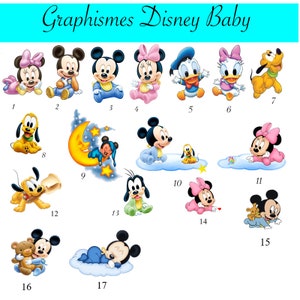 Sucettes personnalisées graphismes classiques Disney Baby image 7