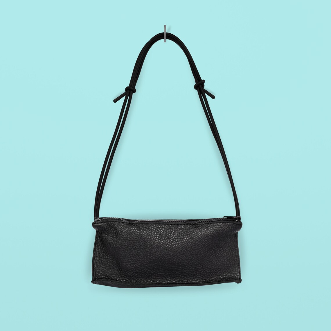 Black Leather Bum Bag Black Bum Bag Leather Bag Waist Bag Etsy Hong Kong