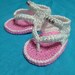 danawynn reviewed Newborn booties Crocheted 0-3