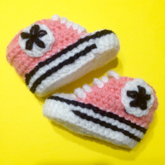 Crochet baby trainers baby socks baby 