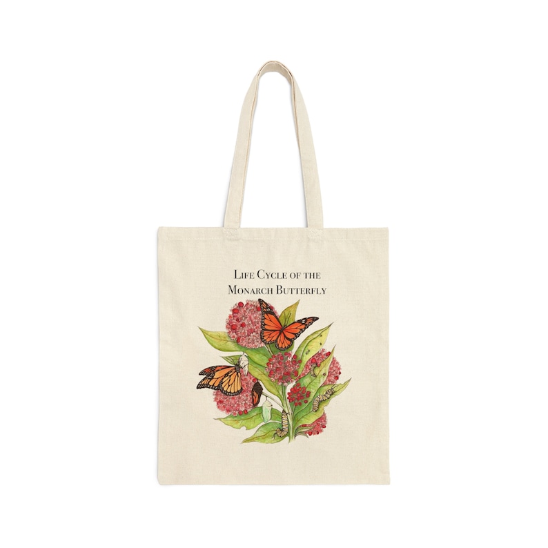CafePress 'Live Love Scrapbook' Natural Canvas Tote Bag | Reusable Shopping Bag | Two Sizes (Small & Medium) | Durable & Washable - View #3
