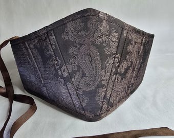 Brown Corset Belt Waist Cincher Women Renaissance Pirate Costume