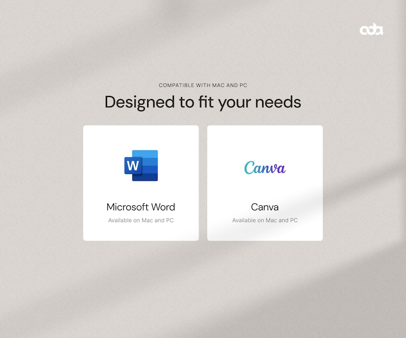 Modern Resume Template for Word and Canva | Creative Resume with photo | Professional CV Template for Designer | Editable Resume
