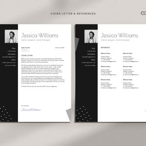 Hairstylist Resume Template Word, Makeup Resume with Photo, Beauty CV template, Professional Resume, Creative & Modern design, Actor Resume