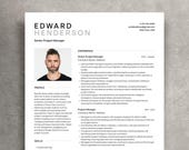 Technical Resume Template: Canva & Pages CV with Cover Letter