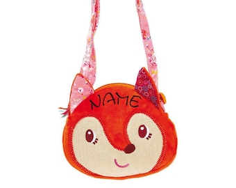 Lilliputiens handbag Alice with name embroidered • Shoulder bag girl • Gift for girls • NeedleCat Embroidery Studio