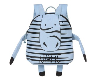LÄSSIG Mini-Backpack Children's Backpack Zebra Kaya - Backpack About Friends•Backpack Nursery Personalized•Gift for Birth•NeedleCat